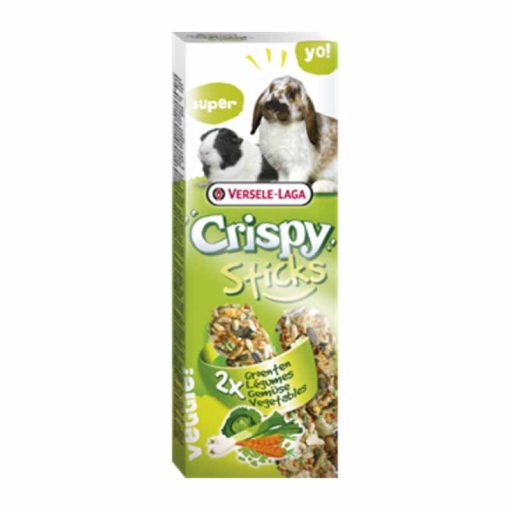 VERSELE-LAGA Crispy Sticks Rabbits-Guinea Vegetables 2db/110g