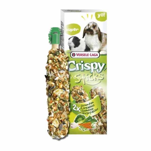 VERSELE-LAGA Crispy Sticks Rabbits-Guinea Vegetables 2db/110g