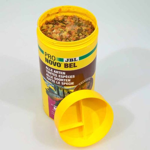 JBL PRONOVO BEL Flakes M 100ml (lemezes eleség akváriumi halaknak)