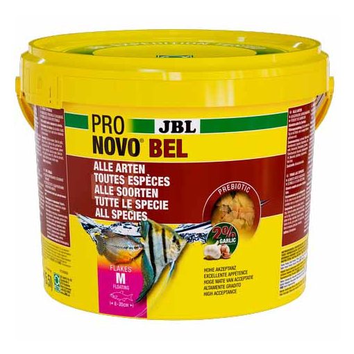 JBL PRONOVO BEL Flakes M 5,5L (lemezes eleség akváriumi halaknak)