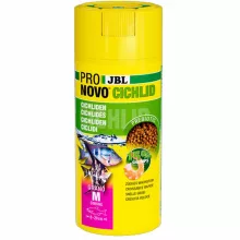 JBL PRONOVO Cichlid Grano M 250ml (CLICK) prémium eleség sügéreknek