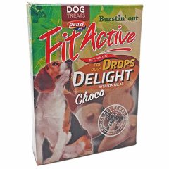 FITACTIVE Choco Drops Delight Kutyacsoki jutalomfalat 70g