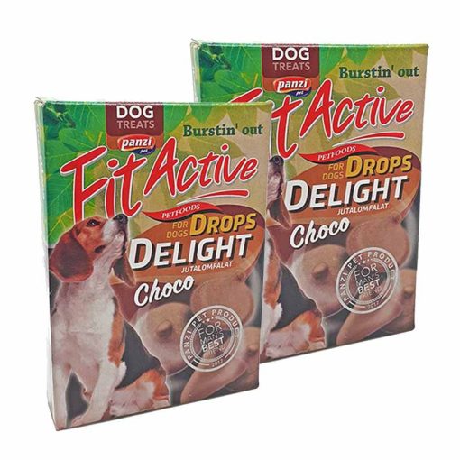 FITACTIVE Choco Drops Delight Kutyacsoki jutalomfalat 70g