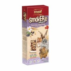 VITAPOL Smakers rúd Rágcsálóknak Gyümölcs 2db 90g