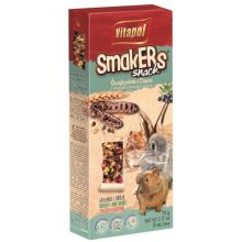 VITAPOL Smakers rúd Rágcsálóknak Szentjános kenyér 2db 90g