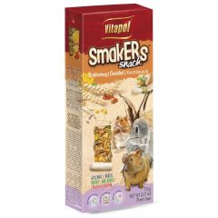   VITAPOL Smakers rúd Rágcsálóknak Erdei gyümőlcs 2db 90g