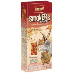 VITAPOL Smakers rúd Rágcsálóknak Popcorn 2db 90g