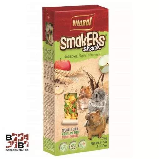VITAPOL Smakers rúd Rágcsálóknak Almás 2db 90g