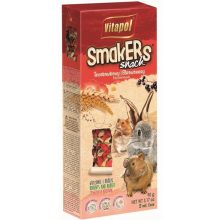 VITAPOL Smakers rúd Rágcsálóknak Epres 2db 90g