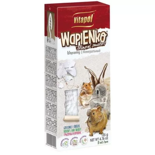 VITAPOL Smakers rúd Rágcsálóknak Fogkoptató+Lime 2db 135g