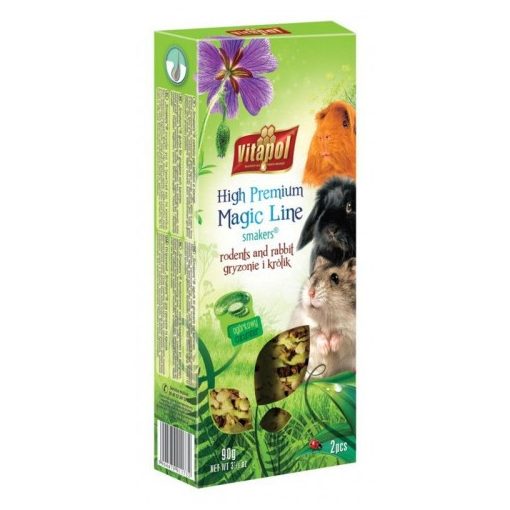 VITAPOL Smakers rúd Rágcsálóknak Uborkás 2db 90g