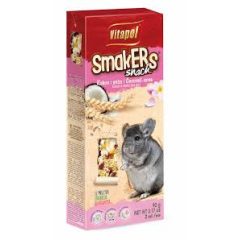   VITAPOL Smakers rúd csincsillának kókusz/rózsaszirom 2db 90g