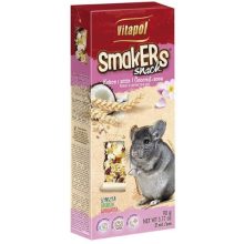 VITAPOL Smakers rúd csincsillának kókusz/rózsaszirom 2db 90g