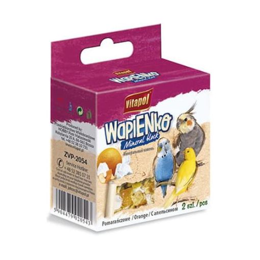 VITAPOL Csőrkoptató narancs 2db 35g