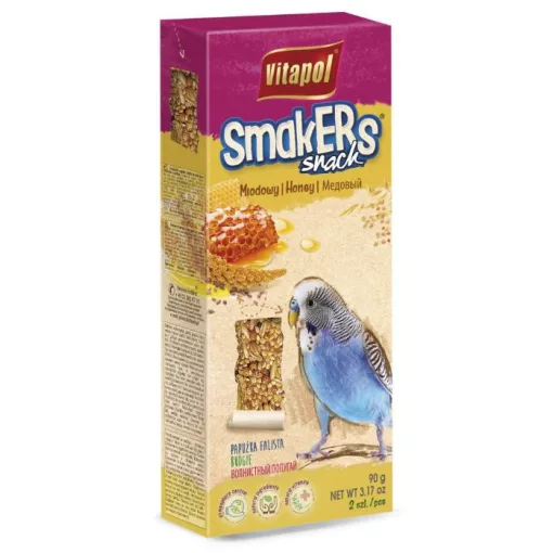 VITAPOL Smakers rúd Hullámos Mézes 2db 90g