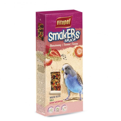 VITAPOL Smakers rúd Hullámos Epres 2db 90g