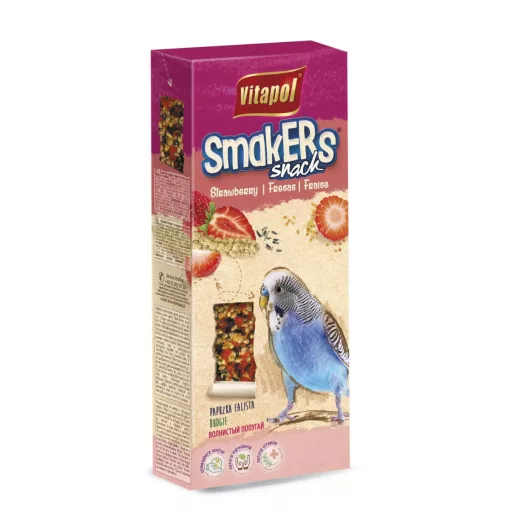 VITAPOL Smakers rúd Hullámos Epres 2db 90g