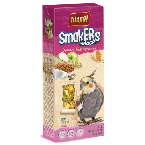VITAPOL Smakers rúd Nimfának Gyúmölcs 2db 90g