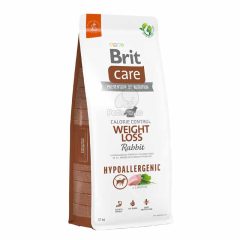 BRIT CARE Dog Weight Loss Rabbit&Rice 12kg