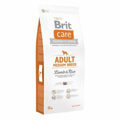 BRIT CARE Dog Hypoallergen Adult Medium Lamb&Rice 12kg