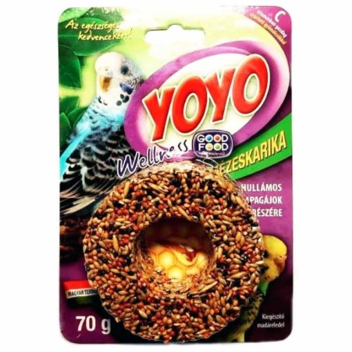 YOYO Wellnes Mézeskarika Hullámospapagáj