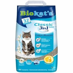 BIOKAT'S macskaalom Classic 3in1 Fresh Cotton 10L