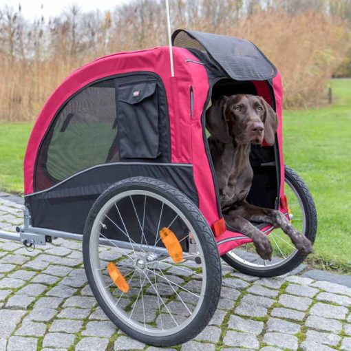 TRIXIE bicikli Trailer S 53x60x60 (Maximum 15kg-ig)