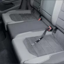 TRIXIE biztonsági övbe csatlakoztatható rövid póráz M-L (45-70cm/30mm)