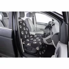 TRIXIE Car ülésvédő takaró hátsó ülésre 0,65x1,45m fekete/tappancs mintás