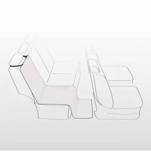 TRIXIE Üléstakaró hátsó ülésre 140x120cm Bézs