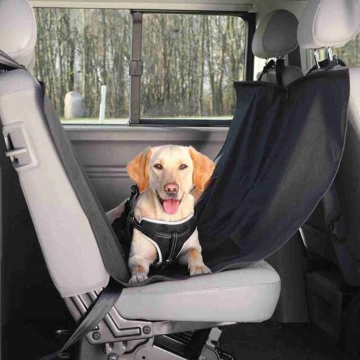TRIXIE Üléstakaró hátsó ülésre  50x135cm Fekete