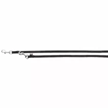 KT TRIXIE póráz classic adjustable XS-S (2m/10mm) Fekete