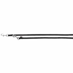 KT TRIXIE póráz classic adjustable XS-S (2m/10mm) Fekete