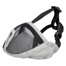 TRIXIE szájkosár nylon hálós Rövid orrú kutyáknak km: 31cm (S-M)