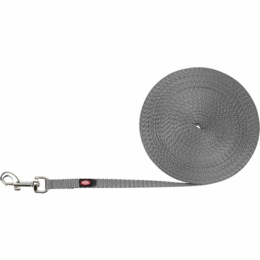 TRIXIE nyomkövető póráz kiképzéshez XS-S 15m/10mm Szürke hurok nélkül