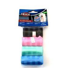   TRIXIE ürülék felszedő zacskó M Színes csíkos 4x20db (80db)