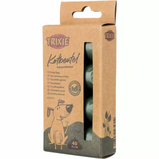 TRIXIE ürülék felszedő zacskó Biológiailag lebomló 4x10db