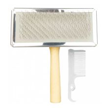 TRIXIE kutya kefe   9×13cm Tükrös kefe (Közepes)