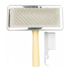 TRIXIE kutya kefe   9×13cm Tükrös kefe (Közepes)