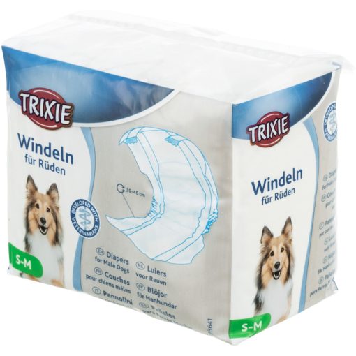 TRIXIE nadrág pelenka KAN kutyák részére  S-M (30x46cm) 12db/csomag