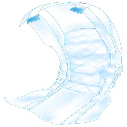 TRIXIE nadrág pelenka KAN kutyák részére  L-XL (60x80cm) 12db/csomag