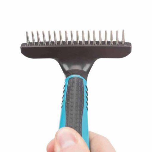 TRIXIE gereblye forgófogú rövid szőrhöz 10x15cm