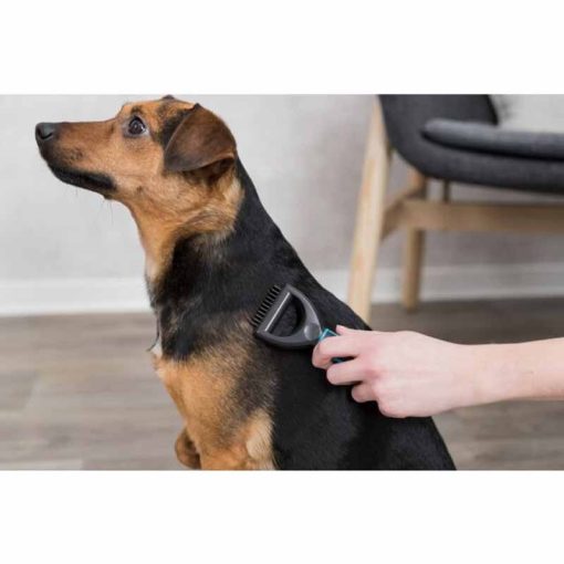 TRIXIE fésű Universal Groomer Bontó Kistestő Kutyának 6x18cm