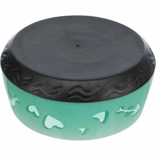 TRIXIE műanyag tál Lovely Cat 0,3L/12cm