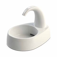   TRIXIE Curved Stream ívókút ívelt fehér macskák részére 2,5l