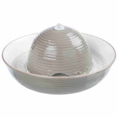   TRIXIE ivókút Vital Flow vízforgatós kerámia Szürke) 1,5L 28×12cm