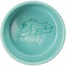 TRIXIE kerámia tál szines 0,3l /11cm Macskáknak