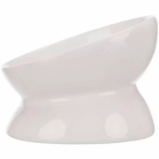 TRIXIE kerámia tál döntött 0,15l/13cm Fehér