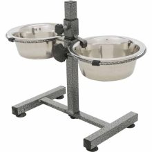 TRIXIE fém tál állvány 2x0,75l/15cm