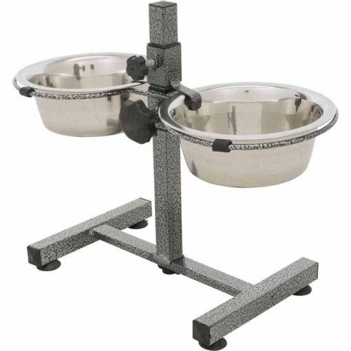 TRIXIE fém tál állvány 2x0,75l/15cm